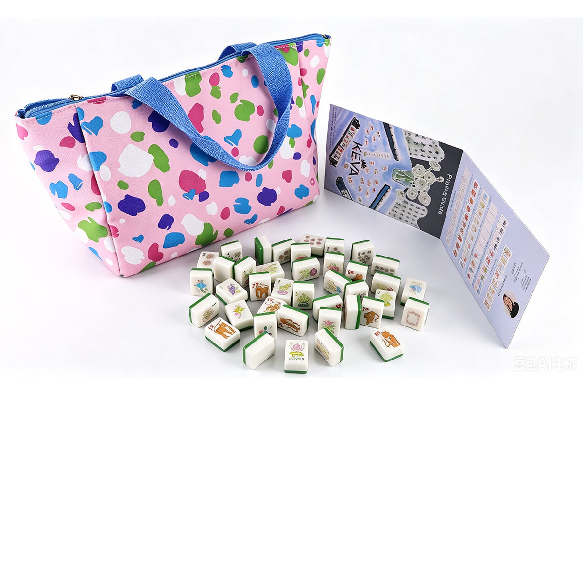Moon Tiger Mahjong Tiles (Preorder)