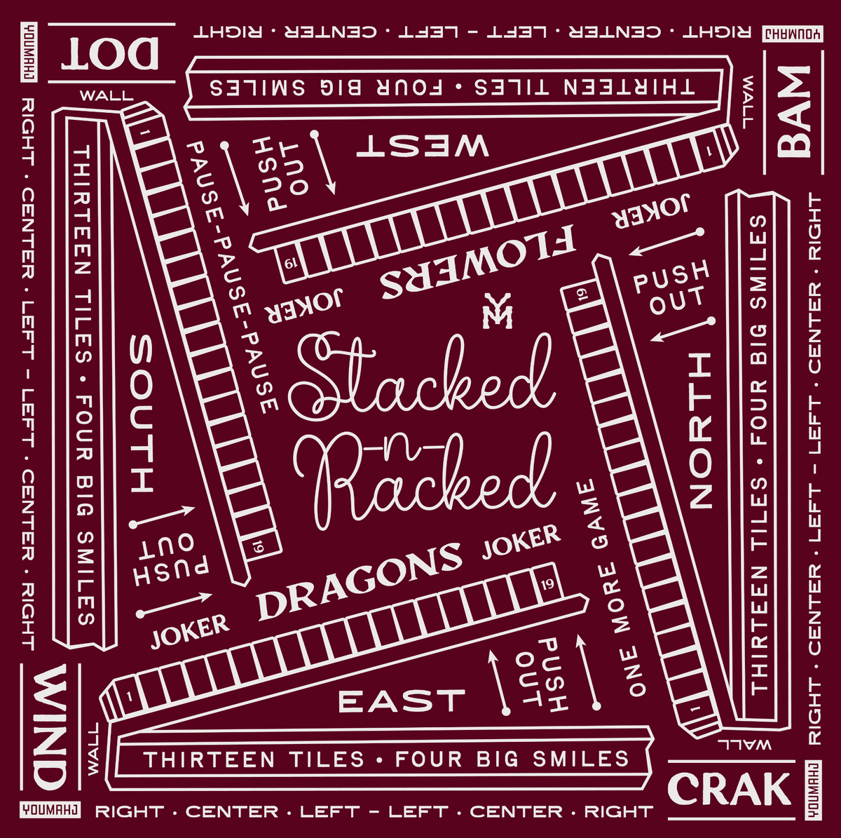 Stacked n Racked Bandana