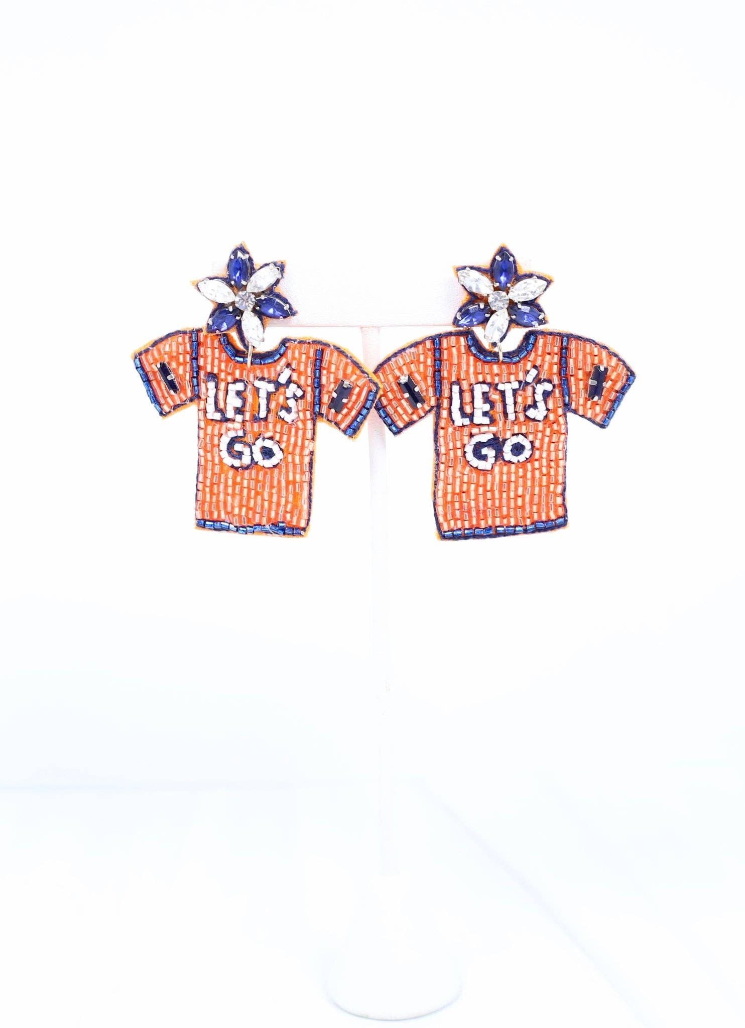 Team Spirit Jersey Earrings