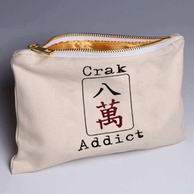 Crak Addict Mah Jongg Pouch - Large