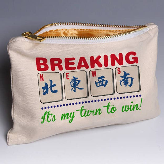 Mahjong Gift Shop Breaking News Tiles Bag Houston Mahjong Set 