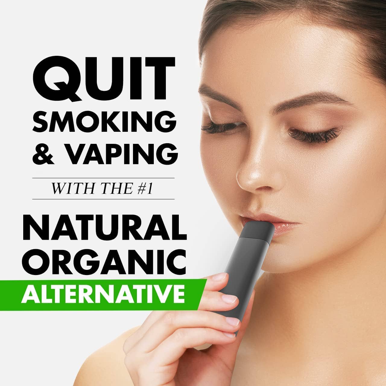 Natranal Spearmint + Hemp Habit Replacement Oral Fixation Puffer to Replace Smoking or Vaping