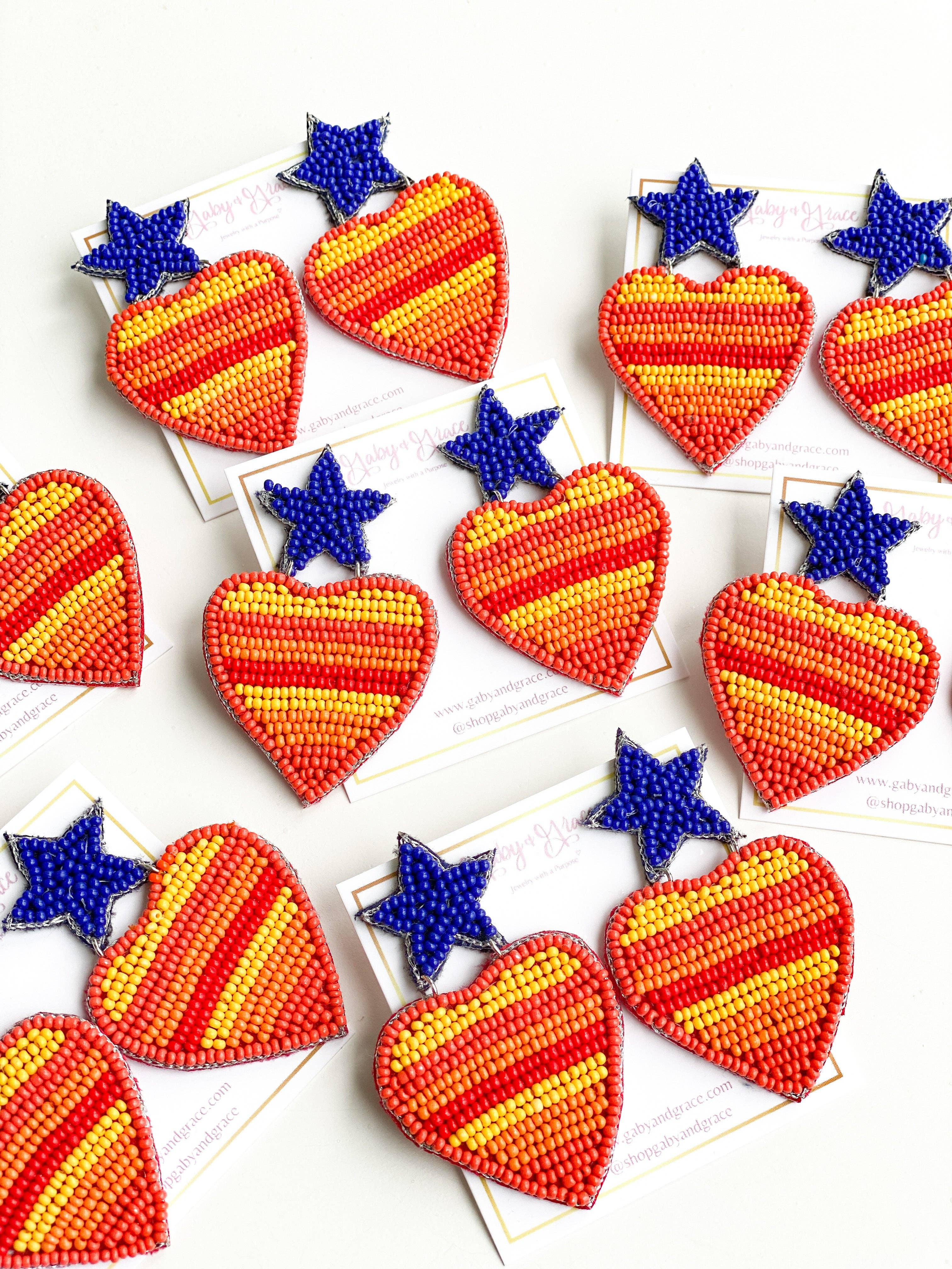 Houston Astros Earrings