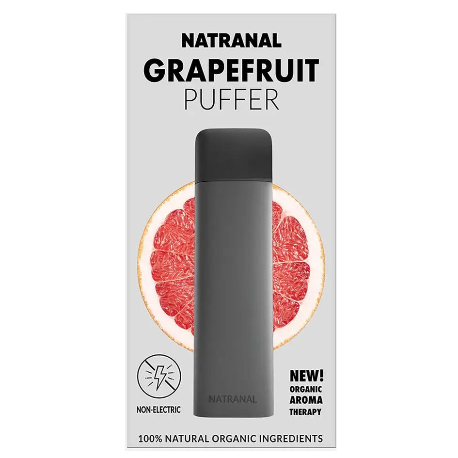 Natranal  Grapefruit Habit Replacement Oral Fixation Puffer to Replace Smoking or Vaping