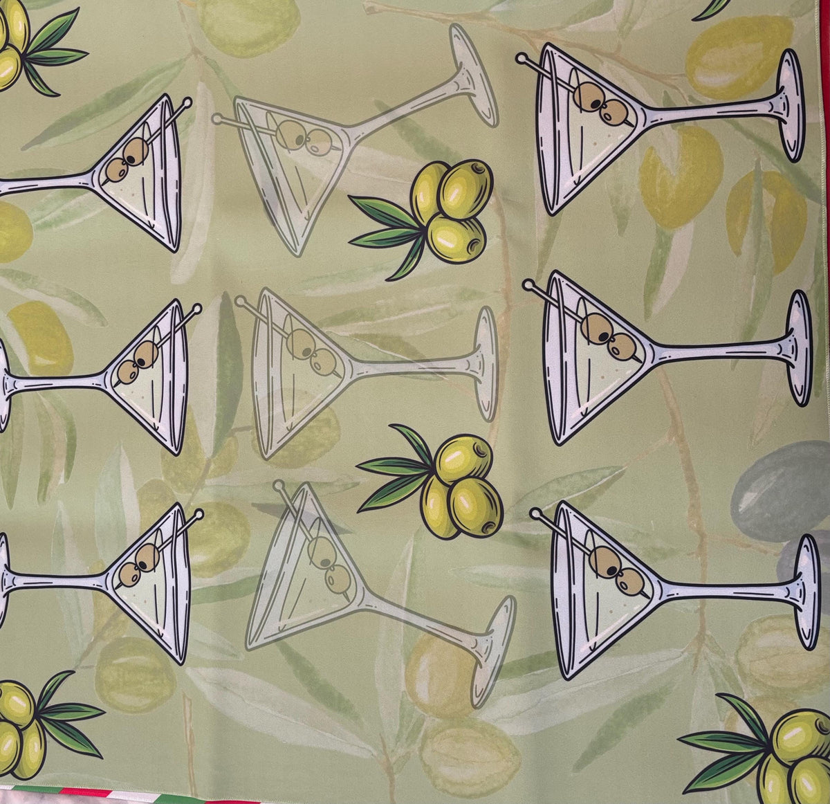 Martini Shaken Mahjong Mat