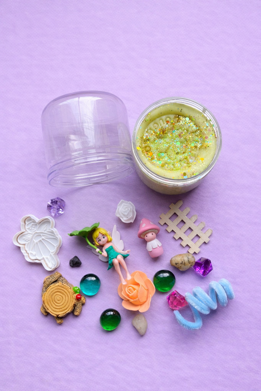 Fairy Sensory Play Dough Jar