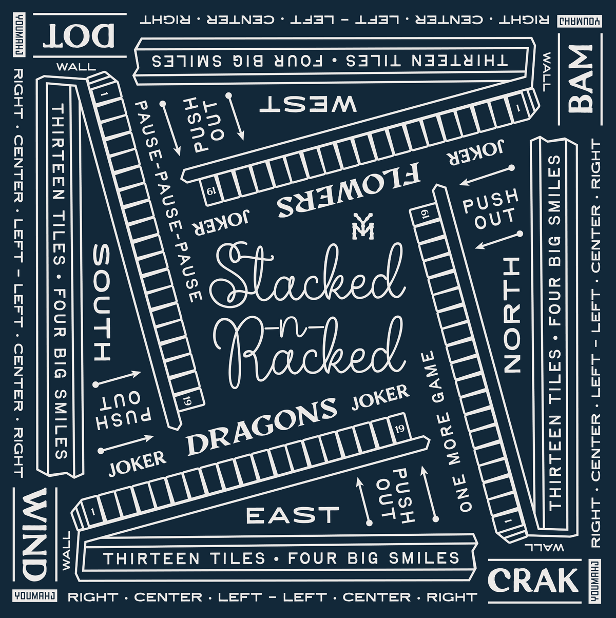 Stacked n Racked Bandana