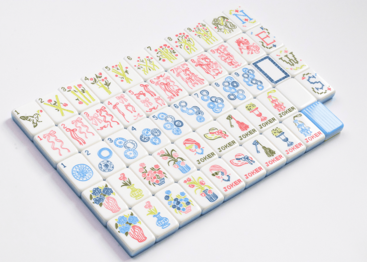 Miss Darling: Mahjong Tile Set