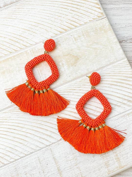 Alvarez Seed Beed Earrings