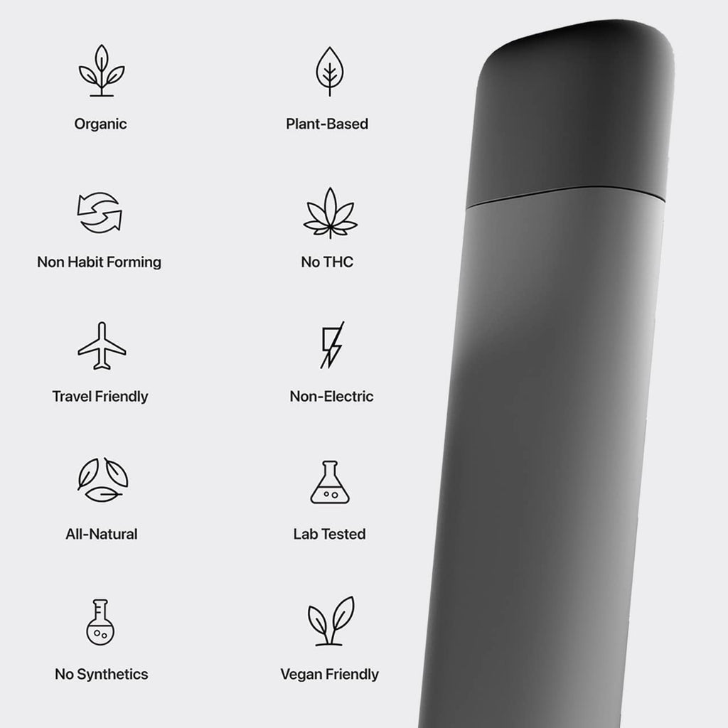 Natranal Spearmint + Hemp Habit Replacement Oral Fixation Puffer to Replace Smoking or Vaping