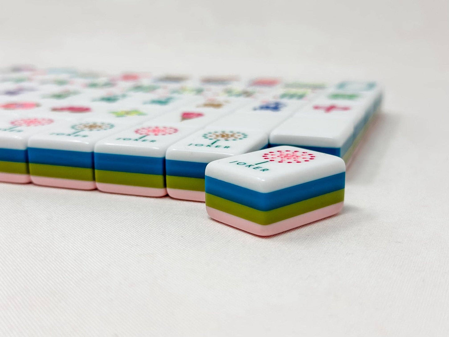 Las Floras Mahjong Tiles