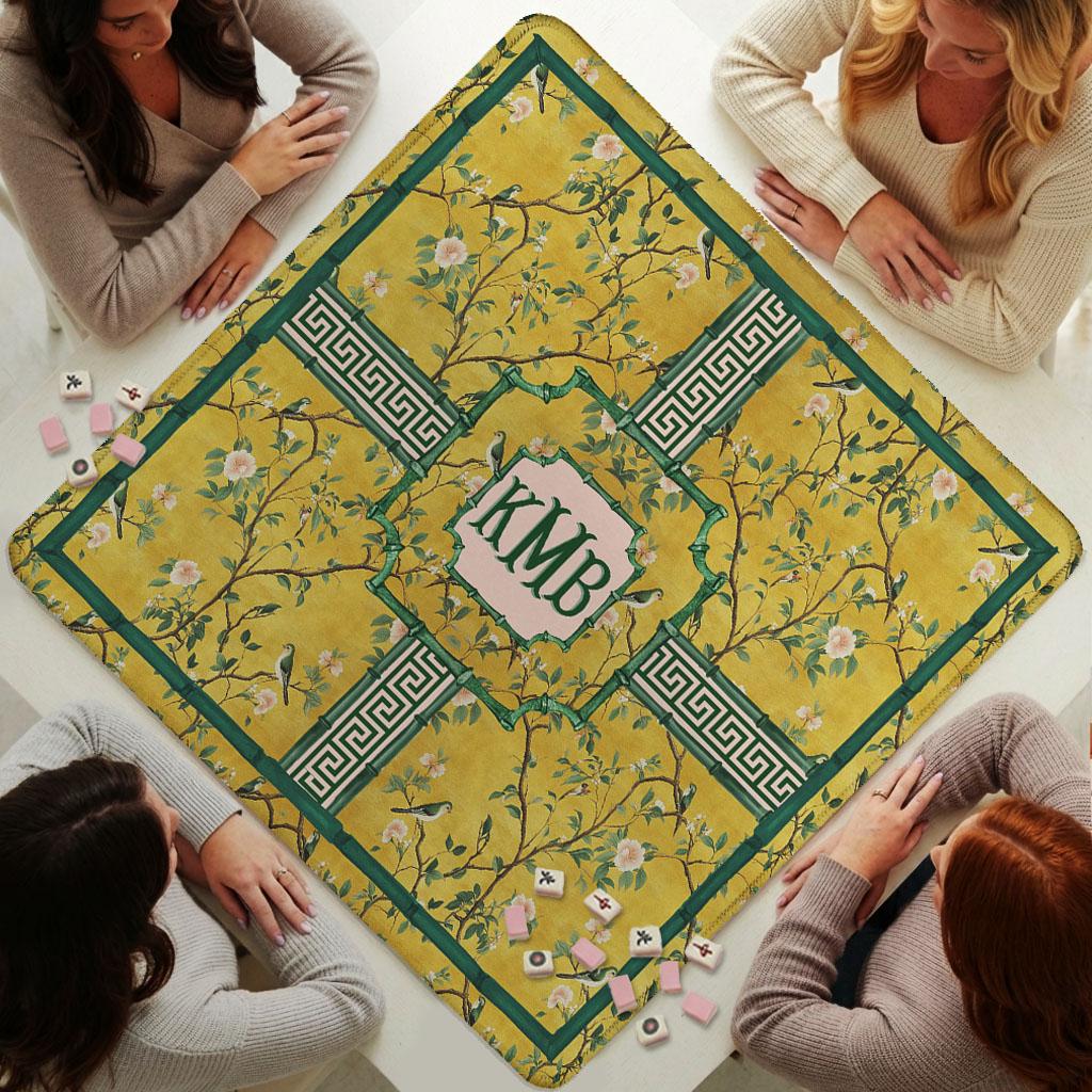 Custom Mahjong Mat, Goldie
