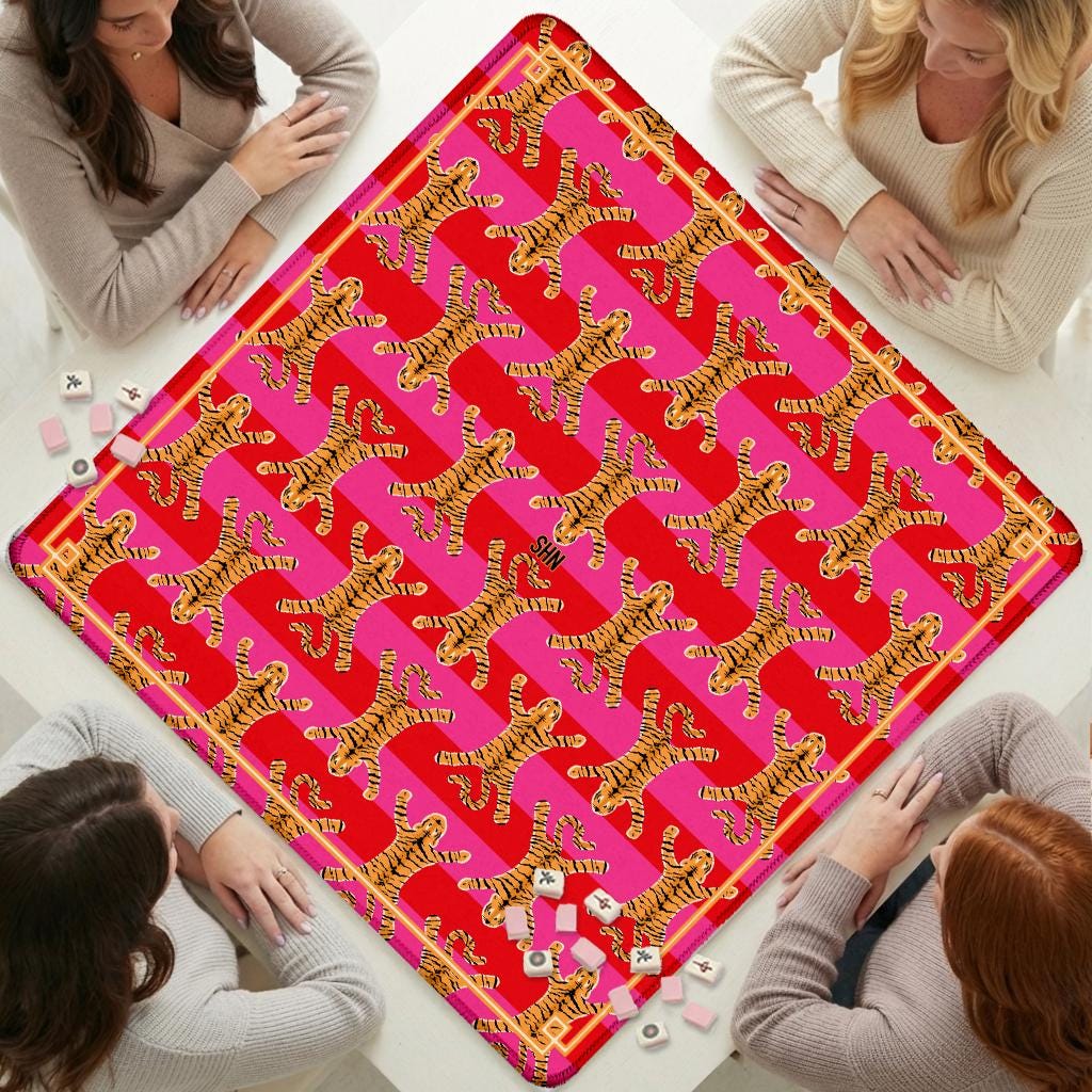 Custom Mahjong Mat, Sloane