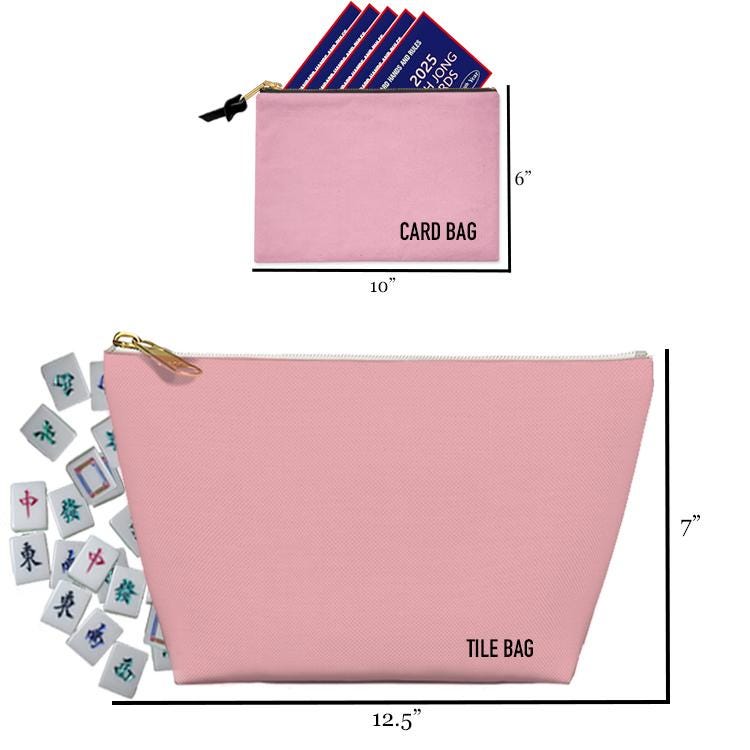 Custom Personalized Mahjong Card and Tile Bag