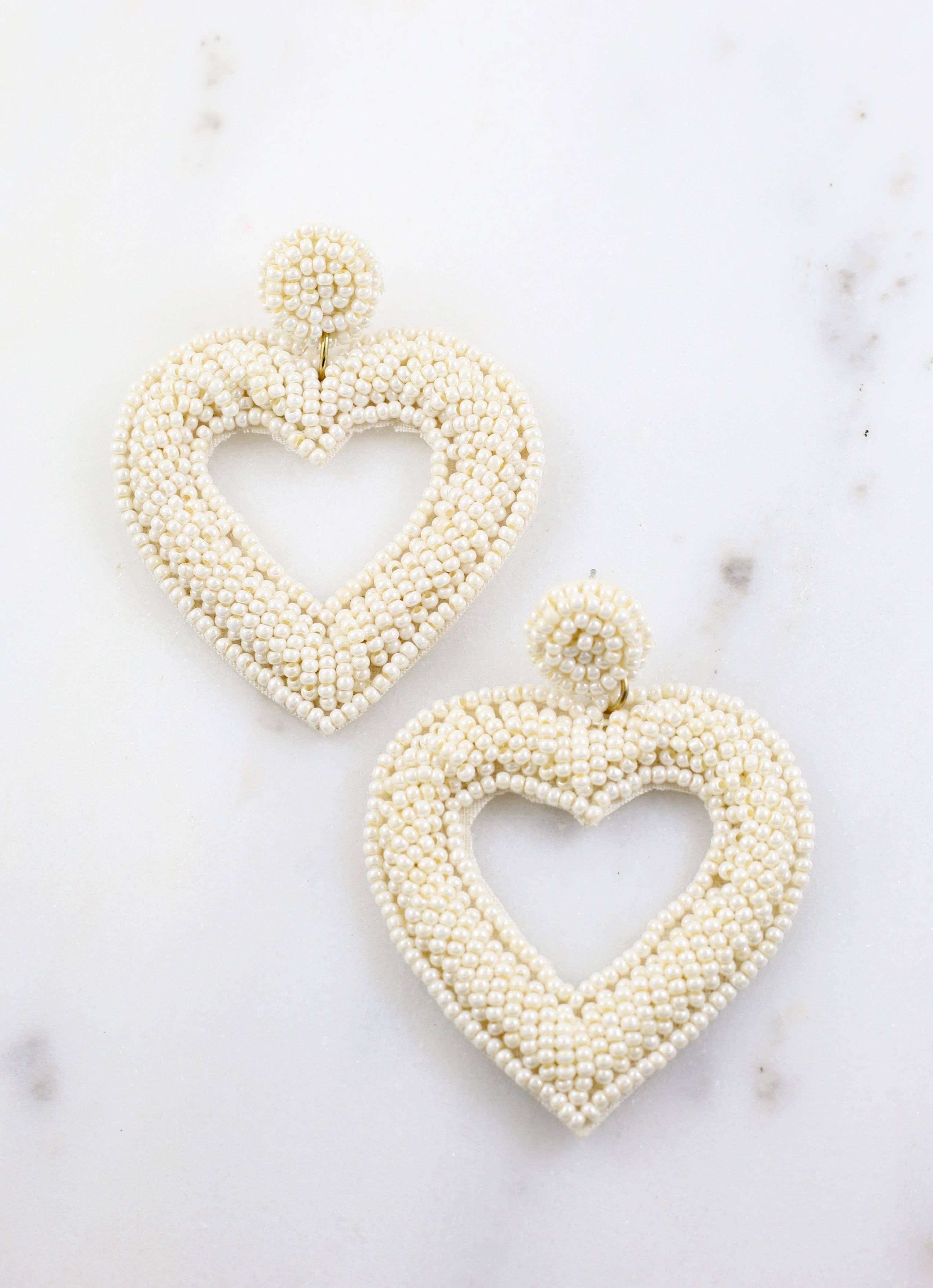 Celeste Open Heart Earring