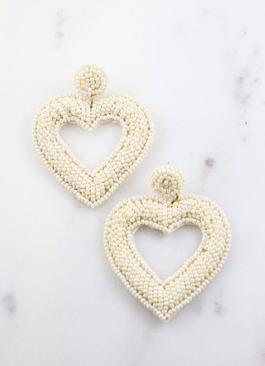 Celeste Open Heart Earring