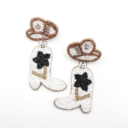 Bella Star Boot Earrings