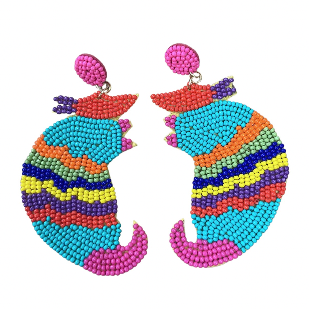 Fiesta Texas Armadillo Earrings