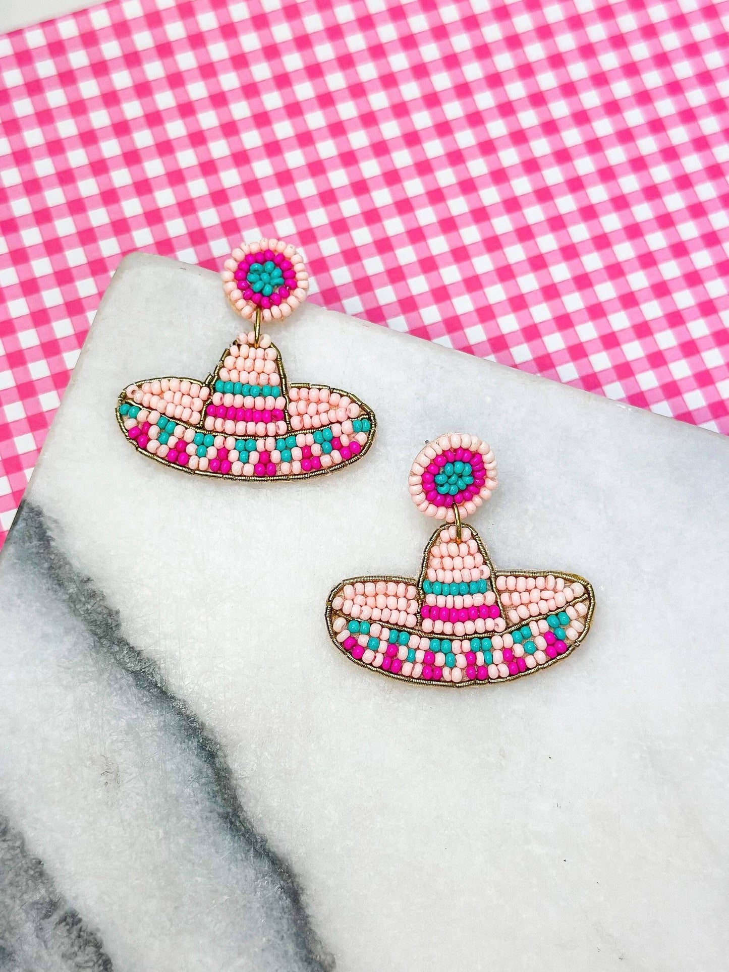 Solé Sombrero Beaded Dangle Earrings